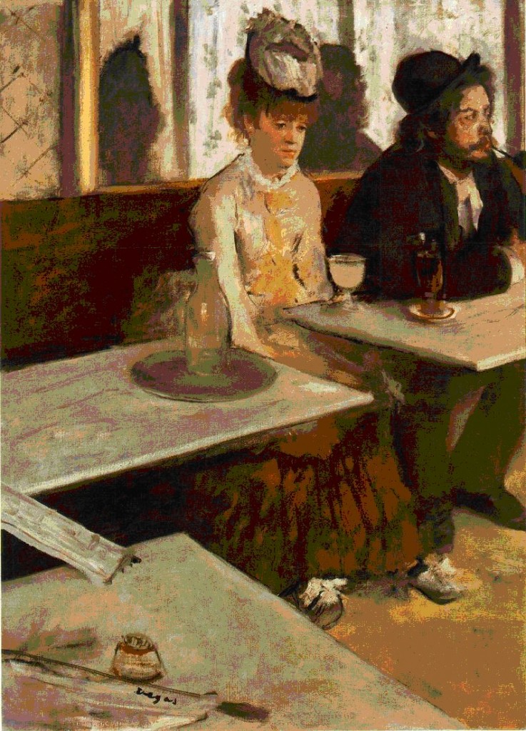 L’absinthe, Edgar Degas (1876), Musee d'Orsay, Paris