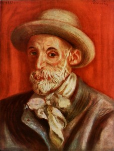 Auguste Renoir. Selv portrett.