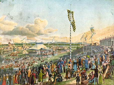 oktoberfest 1810. Kunstner ukjent