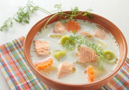 Fiskesuppe Foto 123rf