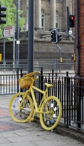 Leeds er pyntet til TdFCopyright: elm98 / 123RF Stock Photo